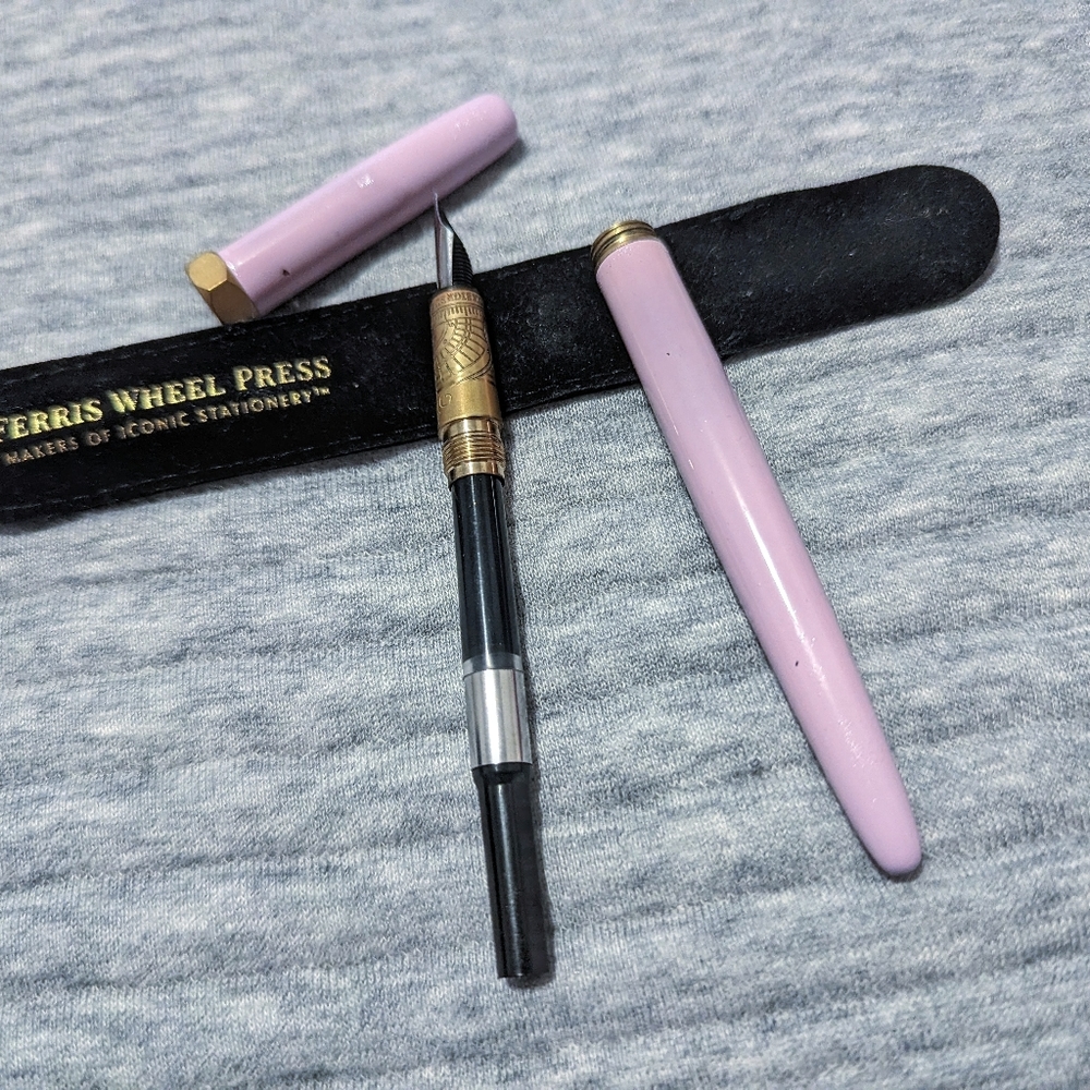 Ferris Wheel Press Fine Nibbed Fountain Pen in Spring Violette - Picture 5 of 8